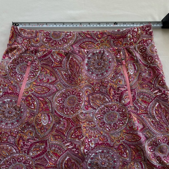 Talbots Pink Floral Everyday Stretch Skort - Picture 4 of 9